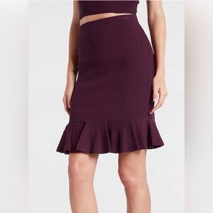 Express‎ women’s body-con ruffle skirt size XL